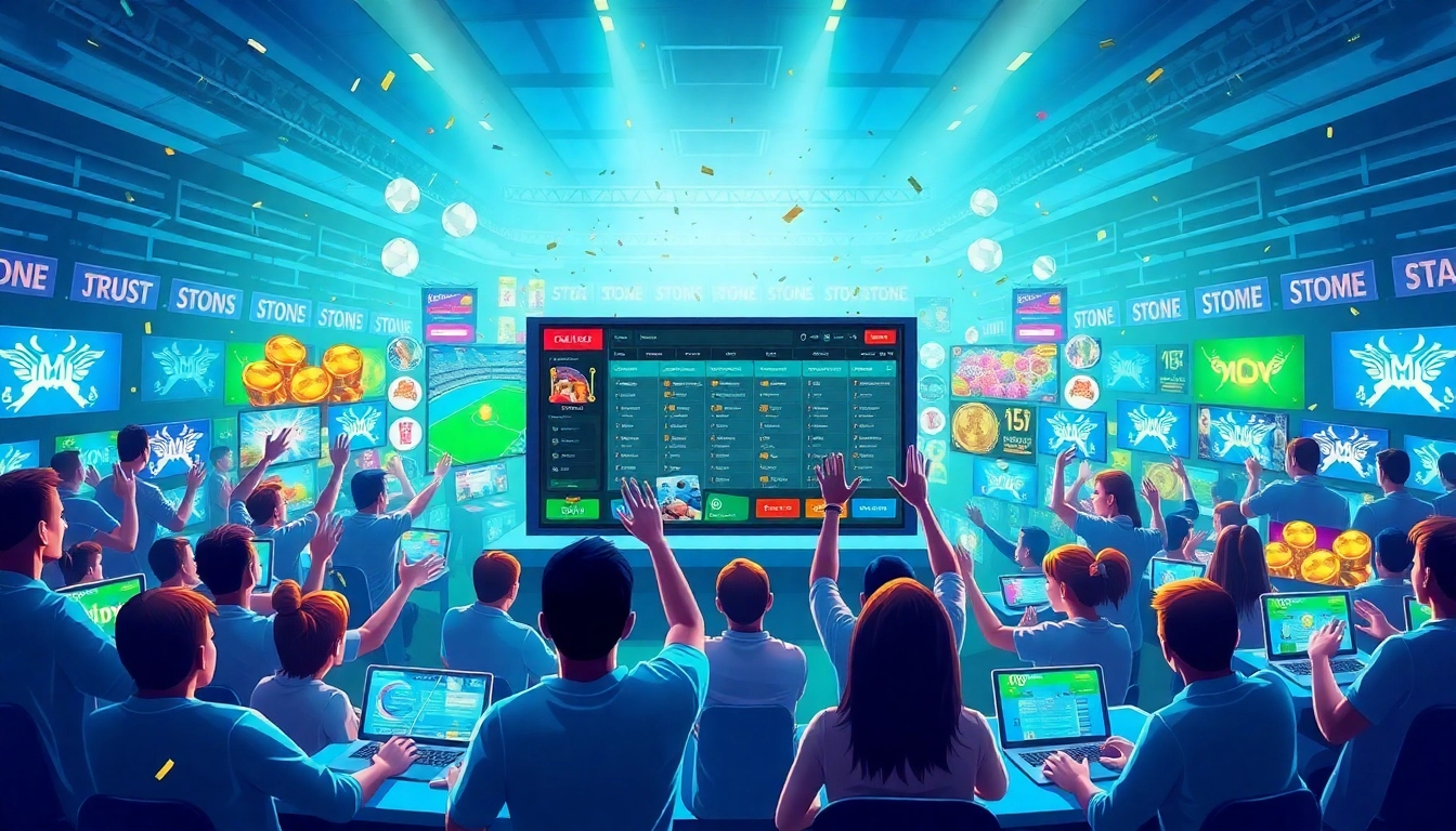 Experience the thrill of online betting with https://j88hh.com/ as vibrant graphics showcase the excitement.