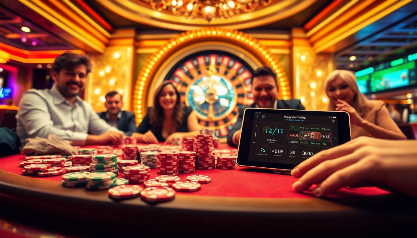 Experience the thrill of a casino with https://123bvi.org/ showcasing an exciting poker game filled with colorful chips and cards.